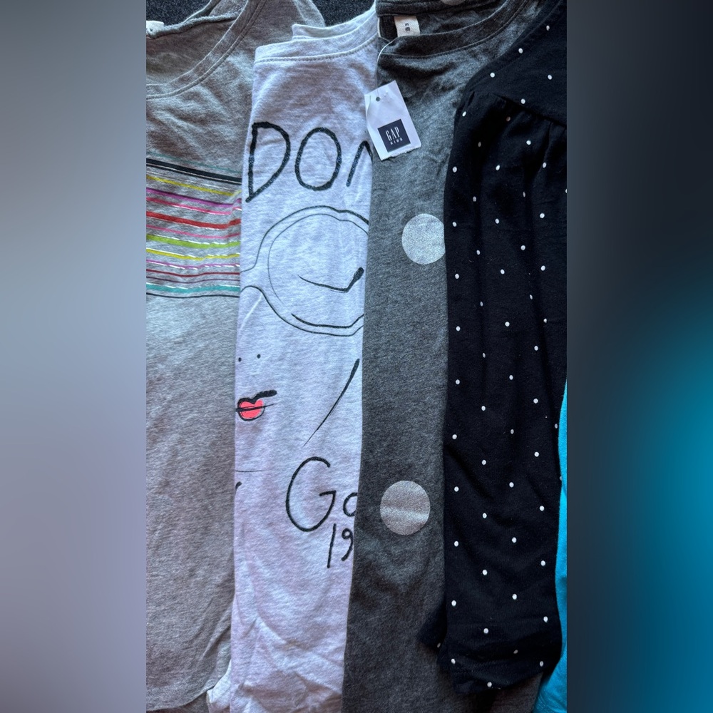 4 Gap Long sleeves for Girls! Size 8